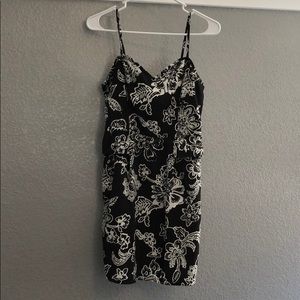Peplum floral dress